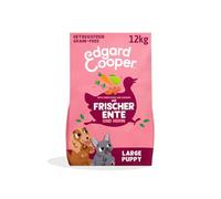 Edgard & Cooper - Comida Seca para Cachorros (salmón y Pavo, 12 kg), Comida Seca para Perros, sin Cereales, Ingredientes Naturales y Carne Fresca, Llena de aminoácidos Esenciales