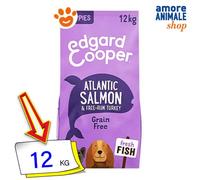 Edgard Cooper Comida Seca Para Perros Cachorros Con Salmón Y Pavo 2,5/7/12 Kg