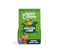 Edgard & Cooper - Comida Seca para Perros (Cordero, 2,5 kg), sin Cereales, Ingredientes Naturales y Carne Fresca, Llena de aminoácidos Esenciales
