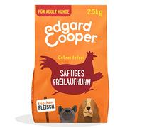 Edgard & Cooper - Comida Seca para Perros (Pollo, 2,5 kg), sin Cereales, Ingredientes Naturales y Carne Fresca, Llena de aminoácidos Esenciales