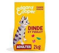 Edgard & Cooper - Croquetas de Gato esterilizadas para Adultos, (Dinda y Pollo, 2kg), Carne Fresca y proteína de Calidad, Ingredientes Reales para Gatos, croquetas esterilizadas y activas para Gatos