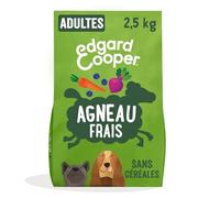 Edgard & Cooper - Croquetas para Perros, (Añedos Frescos, 2,5kg), sin Cereales, Carne Fresca y proteínas de Calidad, Ingredientes Reales para Perros, hipoalergénicos, sin azúcares añadidos