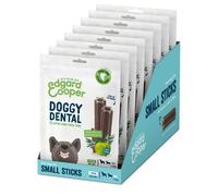 Edgard & Cooper Dental Sticks Manzana y Eucalipto para Perros S - Multipack 8 x 7 sticks