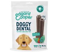 Edgard & Cooper Dental Sticks Menta y Fresa para Perros L - Multipack 8 x 7 sticks