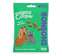 Edgard & Cooper - Dulces para Perro, pequeños Dulces Naturales, para Perro, Adulto, sin Ceras, Bolsa de 1 x 50 g, Manzana y arándanos