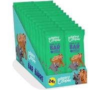 Edgard & Cooper Golosinas naturales - Barrita para Aventuras - Manzana - (24 x 30g), Sin cereales, Sin cereales, premios para perros veganos, bocaditos para entrenamiento llenos de fruta fresca