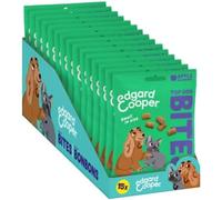 Edgard & Cooper Golosinas naturales - Bocaditos para Campeones - Manzana (Pequeño) - (15 x 50g), Sin cereales, premios para perros veganos, bocaditos para entrenamiento llenos de fruta fresca