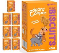 Edgard & Cooper Golosinas naturales - Galletas para Premiar - Pollo - (7 x 400g), Sin cereales, rico en proteína y carne fresca , llena de aminoácidos esenciales para un estómago sano