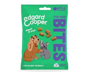 Edgard Cooper Golosinas Naturales para Perros, Apple Top Dog Bites pequeñas, 1 Bolsa de 50 g, sin Granos, golosinas para Perros a Base de Plantas, golosinas de Entrenamiento