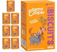 Edgard & Cooper Golosinas para Perros, (Pollo, 400g x 7), Galletas Bravo, Galletas para Perros, Carne Fresca, Bajo en calorías, Receta sin Cereales, Galletas para felicitarlo