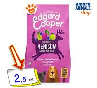 Edgard Cooper Perro Adulto Con Ciervo Y Pato Comida Seca Para Perros 2,5/7/12 Kg