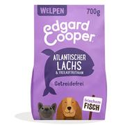 Edgard & Cooper Pienso Cachorros Comida Seca Natural Sin Cereales 700g Salmón y Pavo Frescos, Fácil de digerir, Alimentación Sana Sabrosa y equilibrada