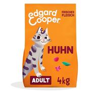 Edgard & Cooper Pienso para Gatos, alimento seco para Gatos, (Pollo, 4kg), sin Cereales, Lleno de Carne Fresca e Ingredientes Naturales, Adecuado para Gatos esterilizados y Activos