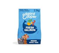 Edgard & Cooper Pienso para Perros Adultos Comida para Perros Seca Natural Sin Cereales Hipoalergenico 2.5kg Salmon Fresco, Fácil de digerir, Alimentación Sana Sabrosa y Equilibrada