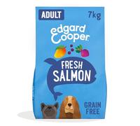 Edgard & Cooper Pienso para Perros Adultos Comida para Perros Seca Natural Sin Cereales Hipoalergenico 7kg Salmon Fresco, Fácil de digerir, Alimentación Sana Sabrosa y Equilibrada