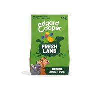 Edgard & Cooper Pienso para Perros Adultos Comida para Perros Seca Natural Sin Cereales Hipoalergenico 7kg Cordero Fresco, Fácil de digerir, Alimentación Sana Sabrosa y Equilibrada