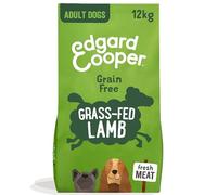 Edgard & Cooper Pienso para Perros, Adultos, (Cordero, 12kg), Alimento seco Natural sin Cereales, Carne Fresca y sin azúcares añadidos, proteína de Calidad, peinso hipoalergénico