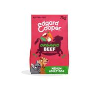 Edgard & Cooper Pienso Para Perros Orgánica Medianos, Ternera y Pollo Orgánicos (7kg), Comida Perro Seca, Ingredientes Naturales, Rico en nutrientes