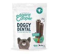 Edgard & Cooper Premios Higiene Dental Perros Pequeños 7 Barras Menta/Fresa, Cuidado Dental Diario bajo en calorías, Masticación Prolongada, Aliento Fresco
