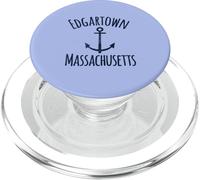 Edgartown Martha's Vineyard - Ancla náutica para Barco PopSockets PopGrip para MagSafe