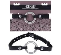 EDGE - Anillo intercambiable para mordaza de boca negra con 2 piezas intercambiables