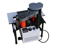 Edge Banding Machine,Furniture Board Small Edge Banding Machine,Edge Bander Curve Straight Edge Banding Tool,Speed Control 1-6M/S Home Decoration Free Paint Board Edge Sealing Machine, HUANGHAIQIU