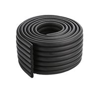 Edge Corner Protector, 2M Baby Proofing Guard Cobertura Parachoques de Seguridad Esquinas de Borde de Bricolaje para Seguridad Infantil, Protección de Muebles (Negro)