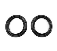 Edge de Goma de Altavoces Negro 6 Pulgadas, Hecho Goma, Reemplazo Fácil, Artesanía Exquisita, Ideal para Altavoces, 2 Piezas