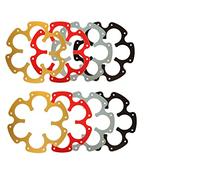 Edge Disc Supersprox 525 LK 110,0 mm Ø 60 mm 40Z 6 agujeros oro para rueda dentada Edge