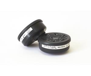 Edge - Dynamic Safety máscara facial de plástico filtro de polvo para máscara de clase 1 (EFP3) EF filtro de polvo P3