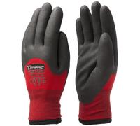 Edge - Dynamic Safety trabajoitshandschuhe Guante de protección de nylon mit Nitril recubrimiento de espuma, resistente al frío (GL400) D-Winter Comfort 10