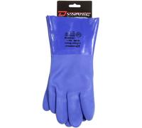 Edge - Guantes de trabajo Dynamic SafetyitGuante de protección de algodón con revestimiento de PVCit, protección químicaalien- blíster (GL500.BL) D-Chem Shield Blister 9