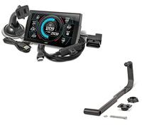 Edge Insight CTS3 - Monitor medidor de pantalla táctil 84130-3 y soporte de pilar A 38600 compatible con Ram 1500/2500/3500 Diesel 6.7 5.9 5.7 HEMI Magnum Cummins 2006-2009