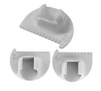 Edge Lock Ruler - 2 3 4mm Sewing Templates for Quilters, Finger Measuring Guide with Sturdy Crafting Design, Multifunction Quilting Tool, Ideal for Collars Cuffs Curved Seams