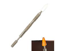 Edge Roller Pen - Herramienta De Impresión De Bordes De Cuero Para Manualidades, Sellado Hecho A Mano De Doble Cabezal Y Acabado De Cinturón | Rodillos De Accesorios Para Peletería De Precisión,