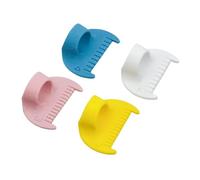 Edge Stitch Lock and Sewing Tools, Sewing Templates, DIY Stitching Tool,3/4mm Needle Gauge Quilting Ruler Measuring Tool, Quilting Aids for Beginners in Sewing (4PCS-MIX,4MM)