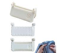 Edge Stitching Lock and Sewing Gauge - Stitching Seam Template, Weaving Templates Ruler, Multi-Function Crafting Hardware, Quilting & Knitting Function, Home Studio Category, Precision Measurement