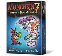 Edge Studio | Munchkin 7: Trampas a dos manos | Expansión | Mata a los monstruos, Roba el tesoro, Apuñala a tus amigos | A Partir de 10 Años | De 3 a 6 Jugadores | 60 Minutos por Partida | Español