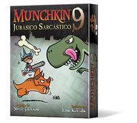 Edge Studio | Munchkin 9: Jurásico Sarcástico | Expansión | Mata a los Monstruos, Roba el Tesoro, Apuñala a Tus Amigos | A Partir de 10 Años | De 3 a 6 Jugadores | 60 Minutos por Partida | Español