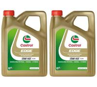 EDGE TITANIUM 0W-40 A3/B4 Aceite sintético para motor, 8 litros