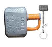 Edgell House El juego de regalo de martillo de Thor incluye taza de Thor y llavero de martillo de Thor abridor de botellas - Juego de beber viking Tankard traído a ti