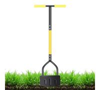 Edger Lawn Tool - Half Moon Lawn Edger, Yard Trimmspate | Implementación de borde de dientes de sierra, herramienta de mantenimiento de césped multiusos, cortadora manual de T Grip para césped, acera