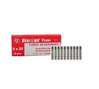 EDI-TRONIC 10 Piezas de fusibles cerámicos de fusión rápida 5x20mm 250V Flink TYP523 2,5A