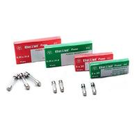 EDI-TRONIC 10 Piezas de fusibles de Vidrio de liberación Lenta 5x20mm 250V Träge TYP522 0,63A