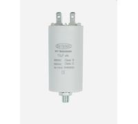 EDI-TRONIC condensador de arranque de motor 10µF 450V con conector plano de 6,3 mm M8