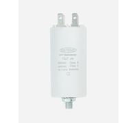 EDI-TRONIC condensador de arranque de motor 12µF 450V con conector plano de 6,3 mm M8