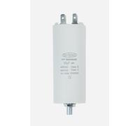 EDI-TRONIC condensador de arranque de motor 30µF 450V con conector plano de 6,3 mm M8