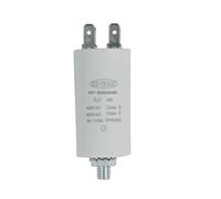 EDI-TRONIC condensador de arranque de motor 4µF 450V con conector plano de 6,3 mm M8