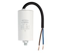 EDI-TRONIC condensador de arranque de motor de 10µF 450V cable de enchufe M8 cable