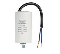 EDI-TRONIC condensador de arranque de motor de 14µF 450V cable de enchufe M8 cable